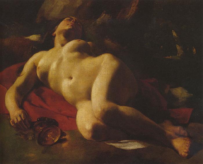 Gustave Courbet La Bacchante